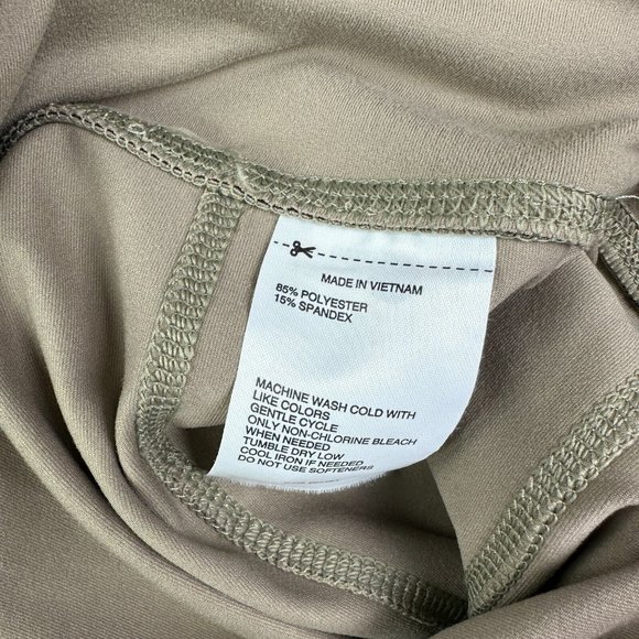 DSG Womens XL‎ Green Leggings Cropped Side Pockets Activewear Athleisure Used - Picture 4 of 9